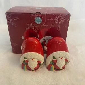 Martha Stewart collection santa salt and pepper shaker